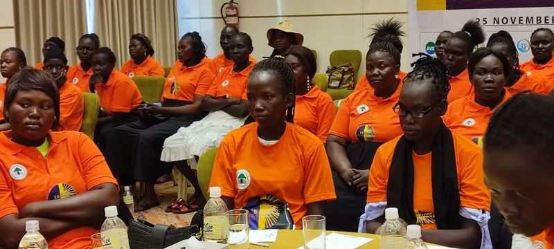 Community members seated together during a Women Frontline Doctors workshop